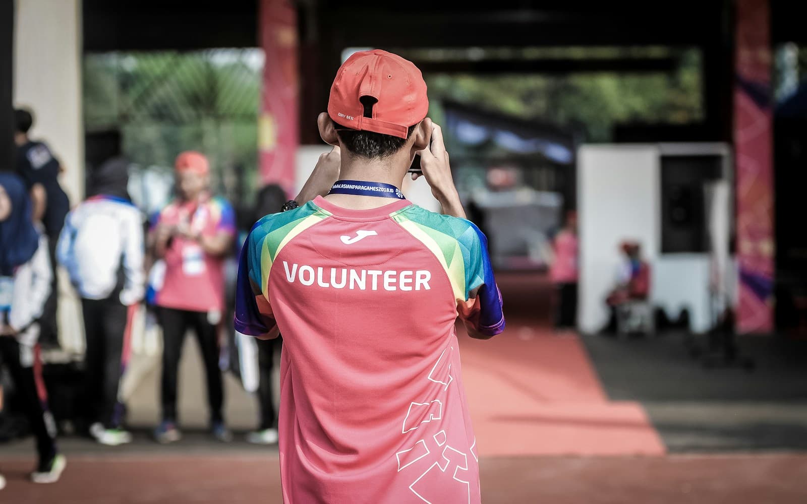 Community volunteers collaborating at a nonprofit gathering